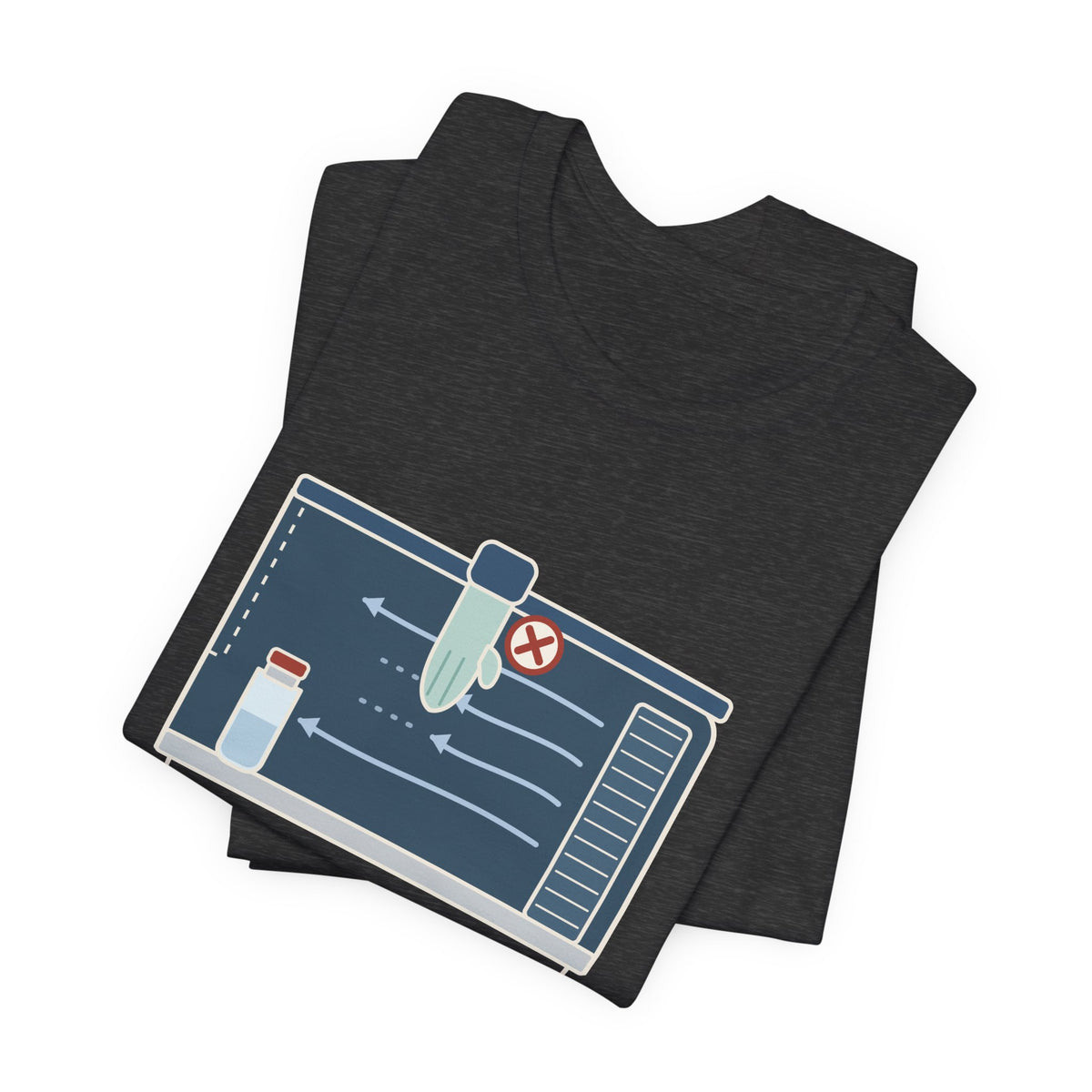Sterile Compounding T-Shirt - Don't Block My First Air IV Room Pharmacy Tech Tee