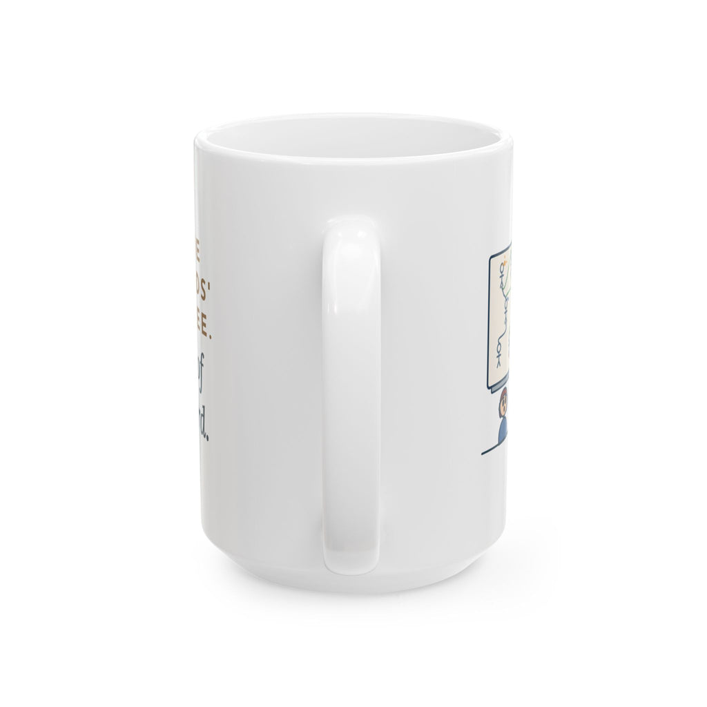 Large 15oz Mythology Teacher Mug - Greek Gods Family Tree Whiteboard Classics Gift