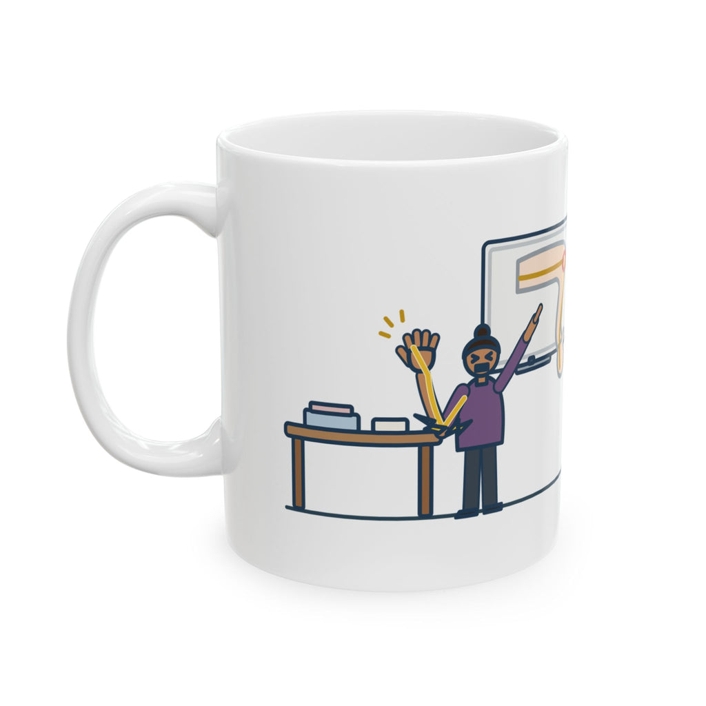 Anatomy & Physiology Teacher Coffee Mug - Funny Bone, Turns Out It's a Nerve