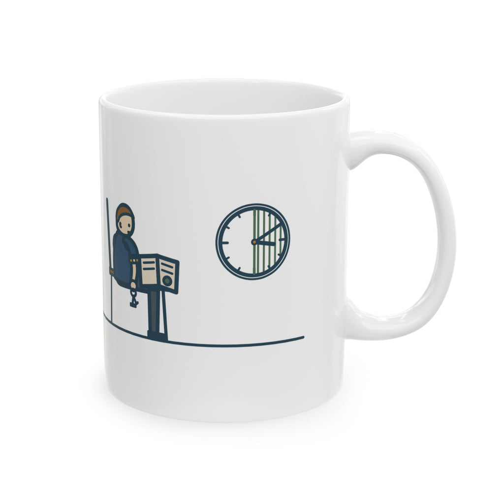 Allergy Clinic Nurse Coffee Mug - Shot's Done, Now Sit Tight for Thirty