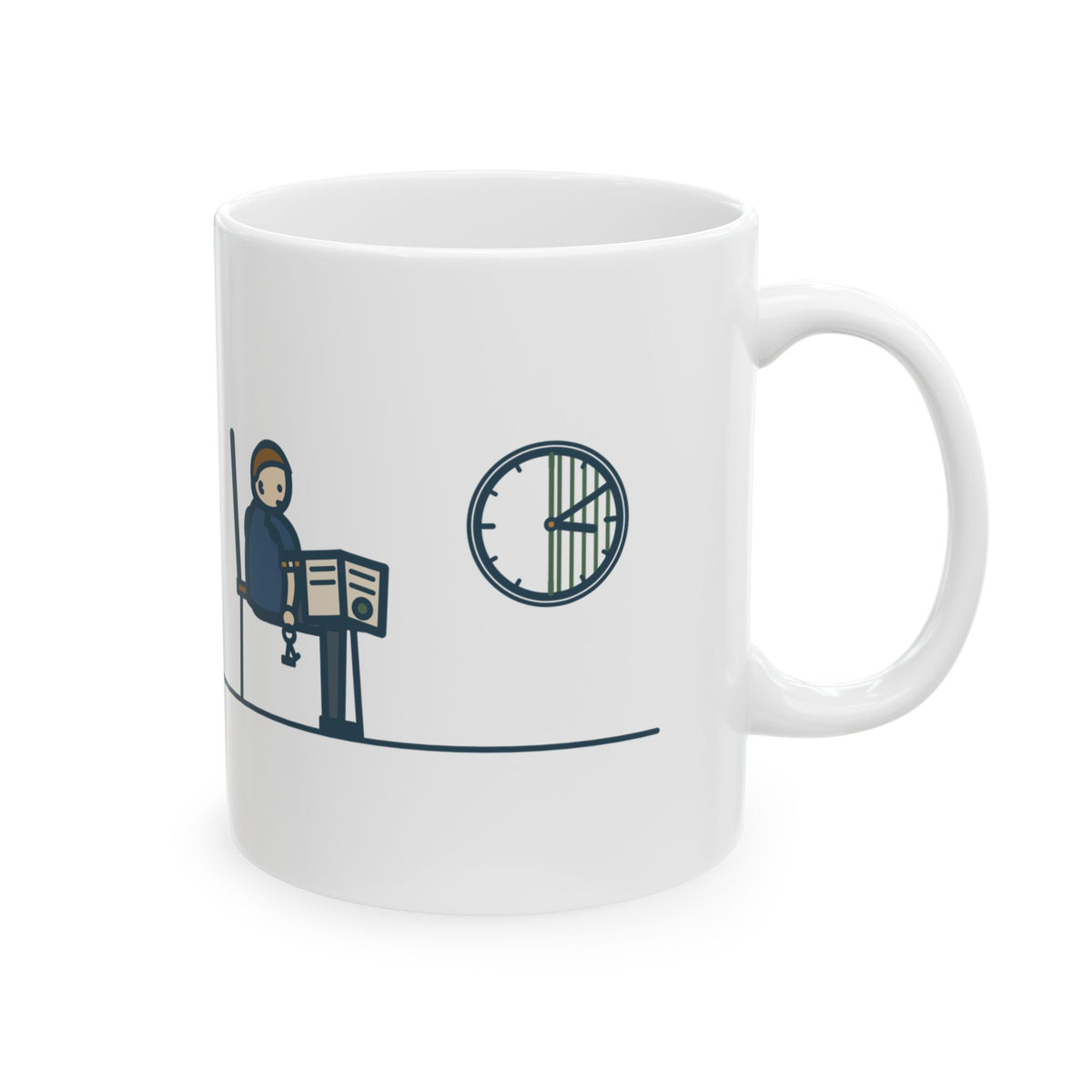 Allergy Clinic Nurse Coffee Mug - Shot's Done, Now Sit Tight for Thirty