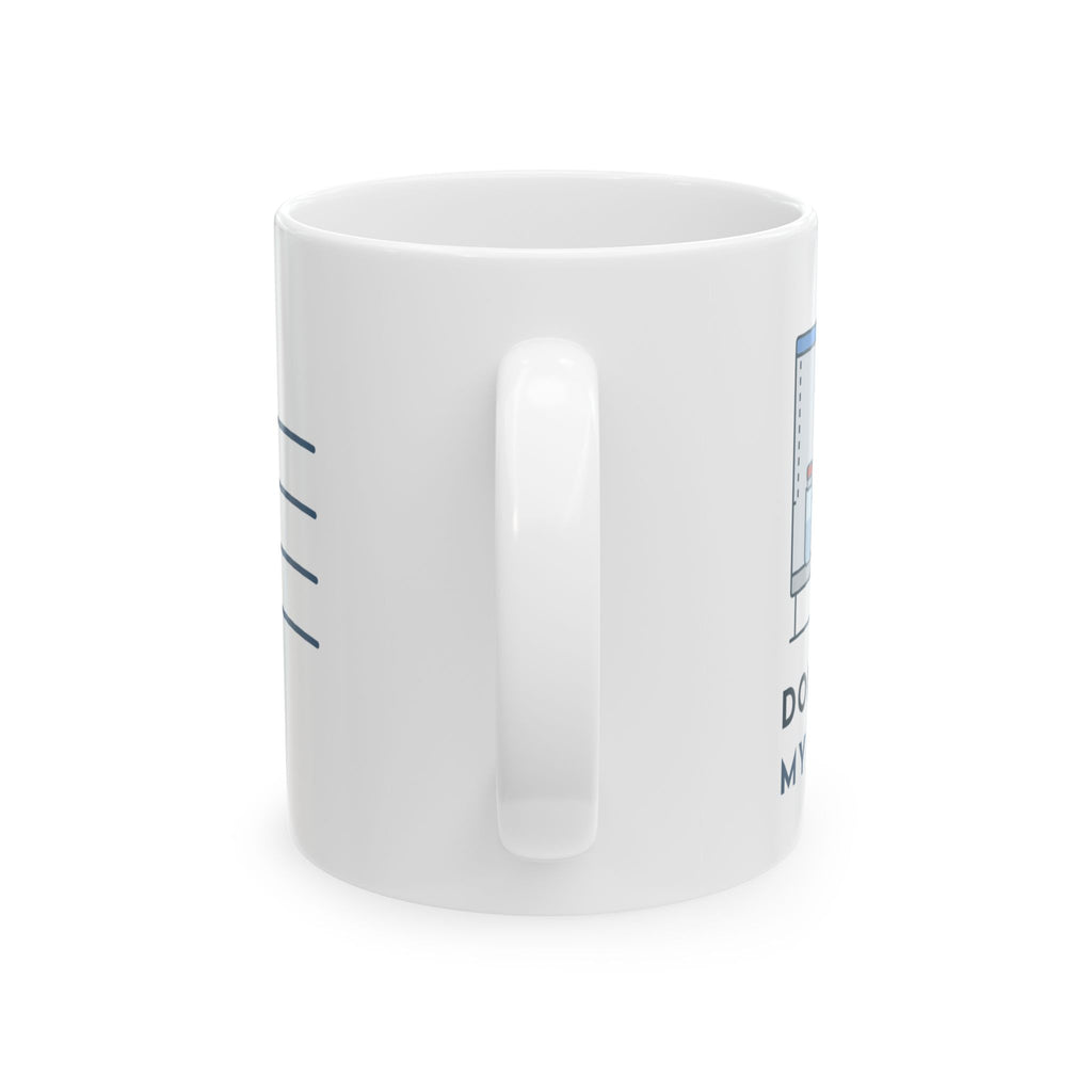 IV Room Pharmacy Tech Mug - Don't Block My First Air Sterile Compounding Gift