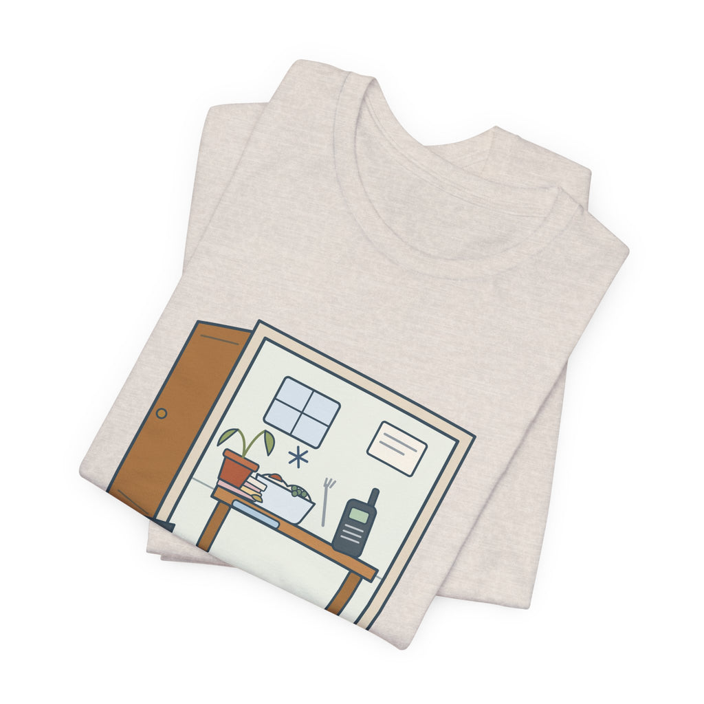 School Principal T-Shirt - My Door Is Open. My Lunch Is Cold. Funny Administrator Tee