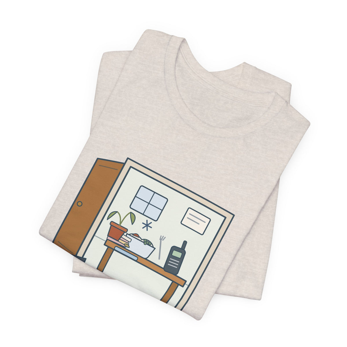 School Principal T-Shirt - My Door Is Open. My Lunch Is Cold. Funny Administrator Tee
