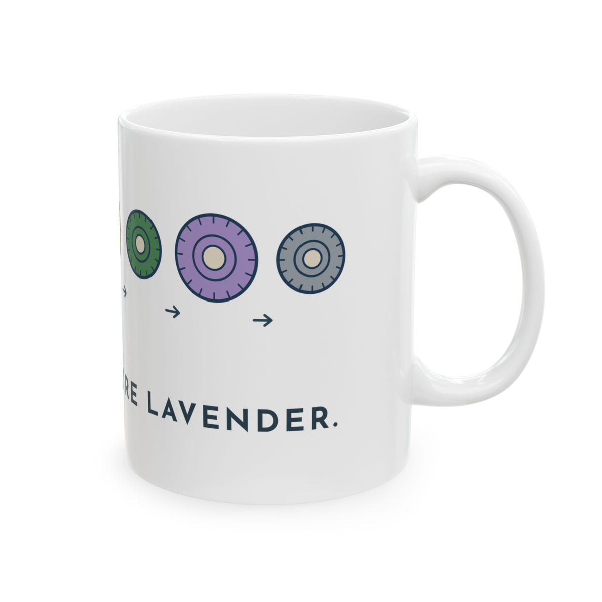 Phlebotomist Coffee Mug - Light Blue Before Lavender Lab Week Gift Mug