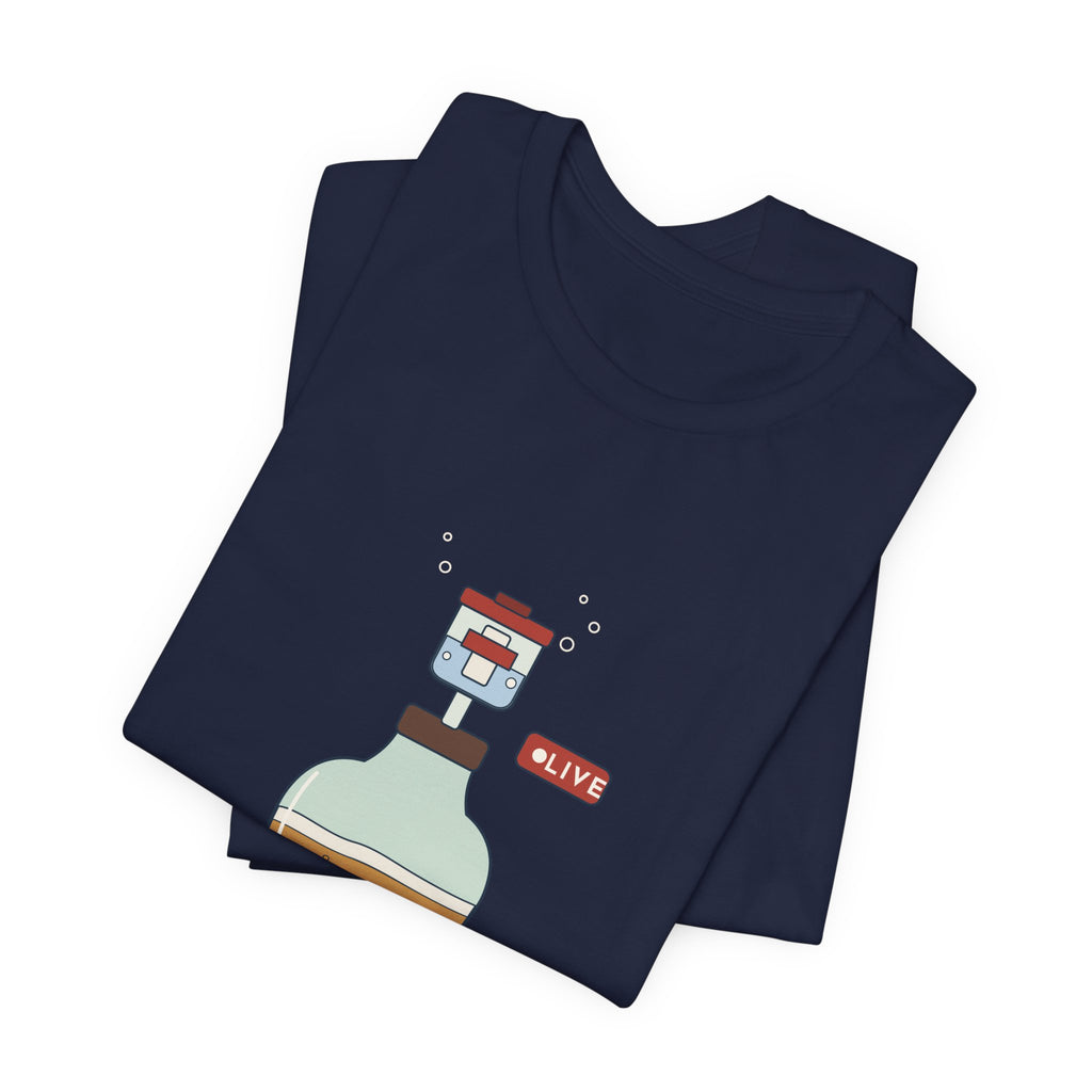 Homebrewing T-Shirt - Currently Watching the Airlock Funny Homebrewer Tee