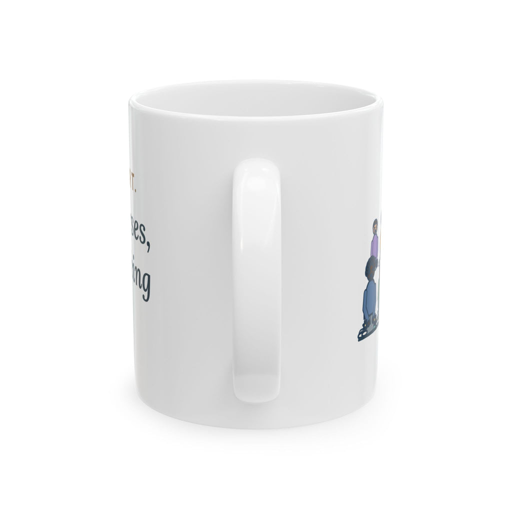 CPR Instructor Nurse Coffee Mug 11oz - Thirty Nurses, Sixty Cracking Knees