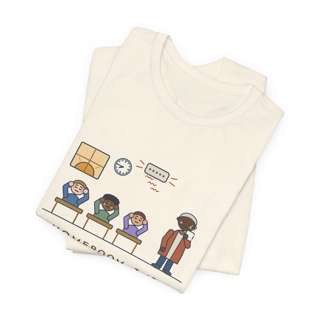 Homeroom Teacher T-Shirt - 7:45, the Announcements Mic Squealed Again
