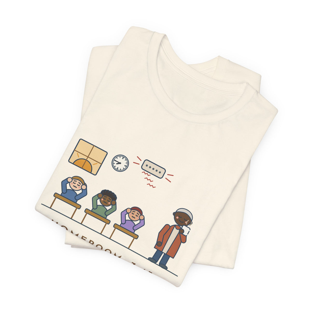 Homeroom Teacher T-Shirt - 7:45, the Announcements Mic Squealed Again