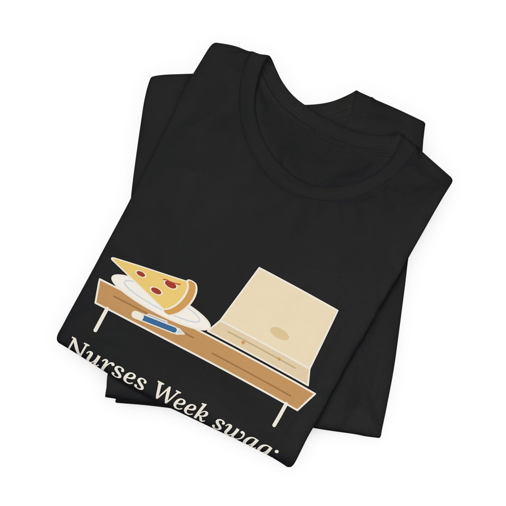 Nurses Week T-Shirt - Nurses Week Swag: One Pen, One Cold Slice. Funny Nurse Tee