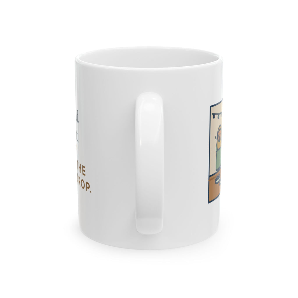 Gingerbread House Mug, The Roof Slid Off at the Second Gumdrop, Funny Coffee Mug 11oz