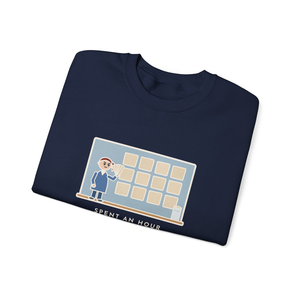 Paint Color Sweatshirt, Spent an Hour Picking One, All Twelve Samples Were Beige, Funny Sample Wall Crewneck