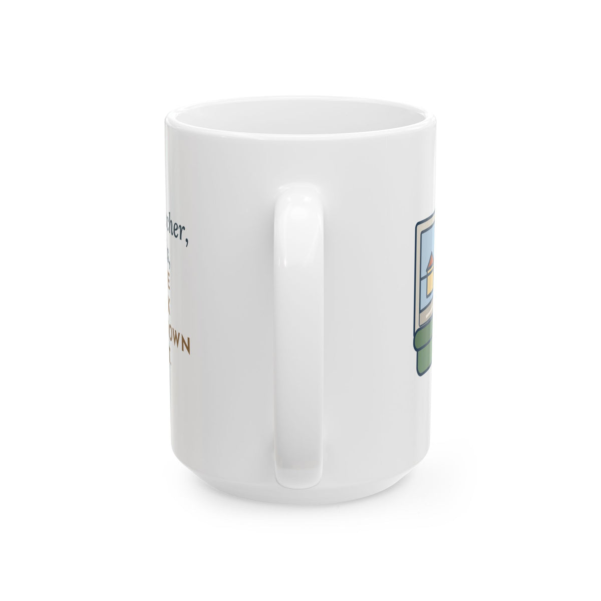 Large Miniature Pinscher Mug 15oz - Barked the Mail Truck Down the Street