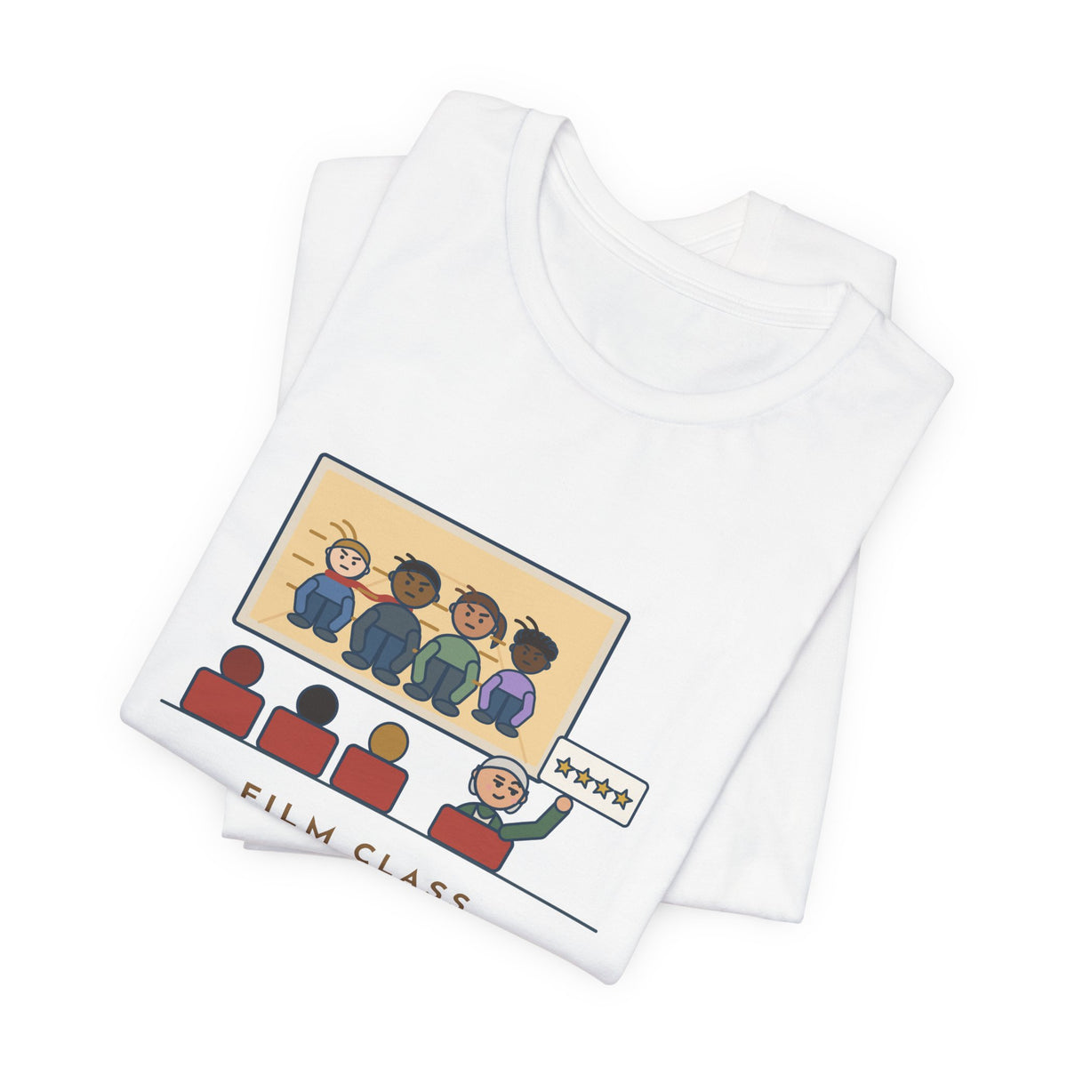 Film Studies Teacher T-Shirt - Every Group Project Has a Slow-Motion Walk Funny Film Class Tee