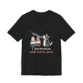 Siberian Husky Christmas T-Shirt - I Harmonize With Every Carol Funny Husky Tee