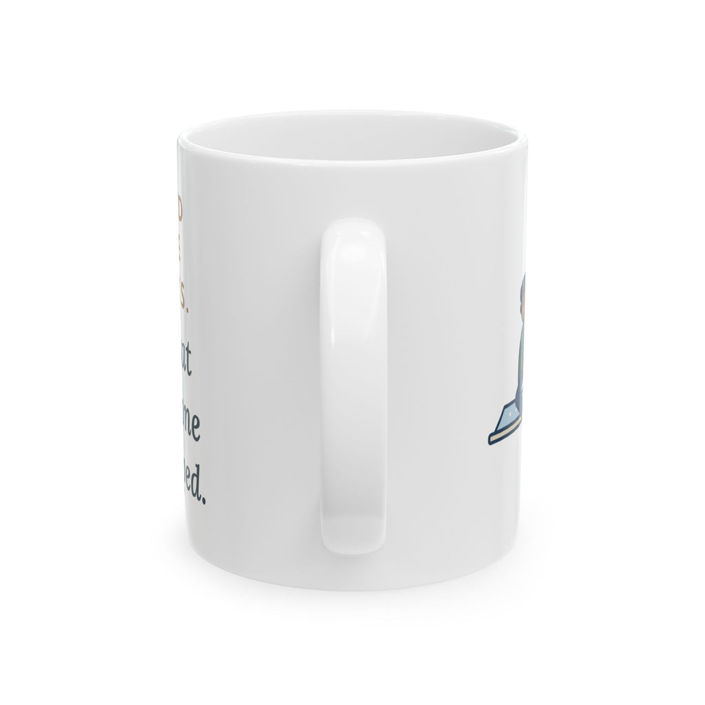 Gift Wrapping Mug, Wrapped Twelve Presents, The Cat Sat on Every One While I Taped, Funny Coffee Mug 11oz