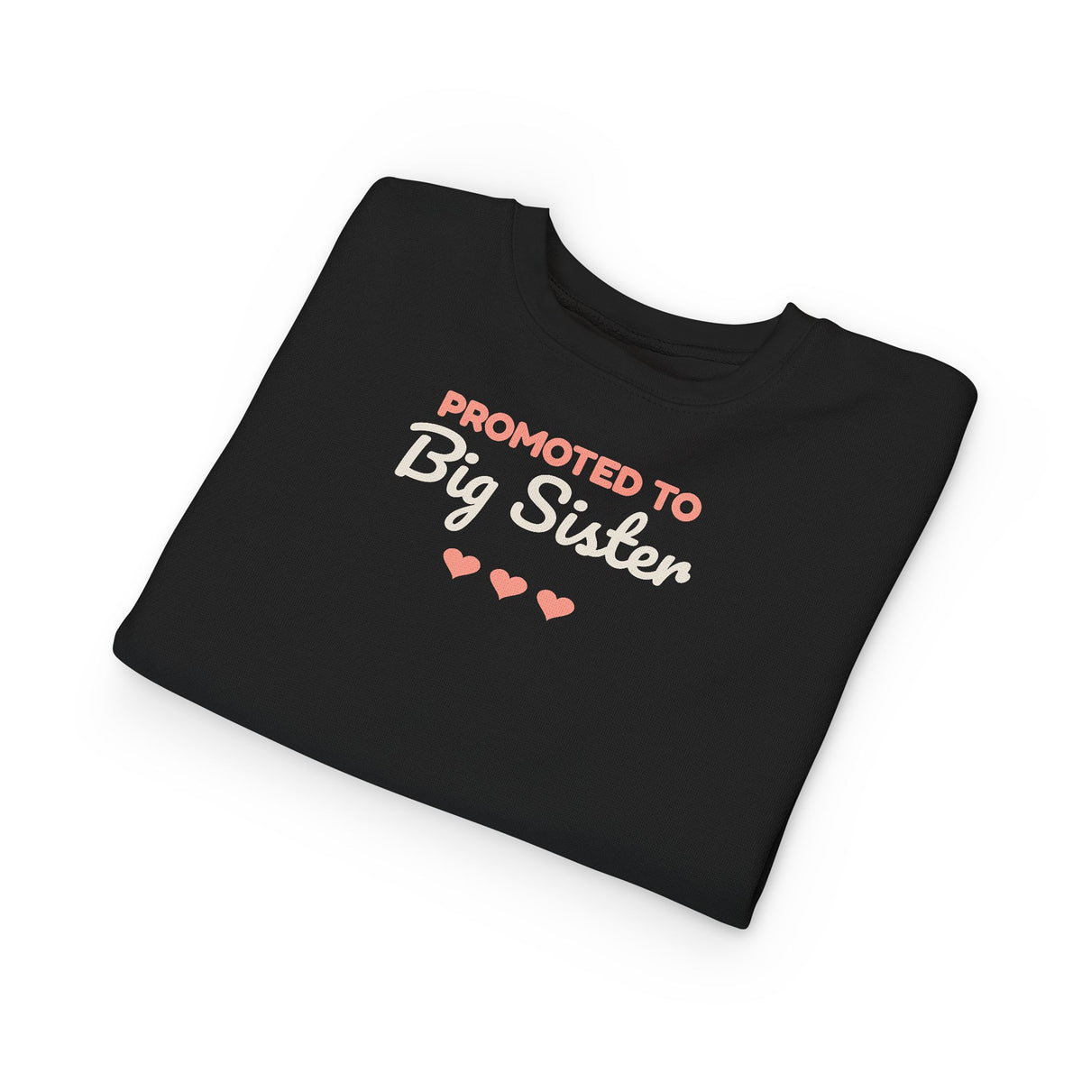 Promoted to Big Sister Toddler Sweatshirt, Pregnancy Announcement Crewneck
