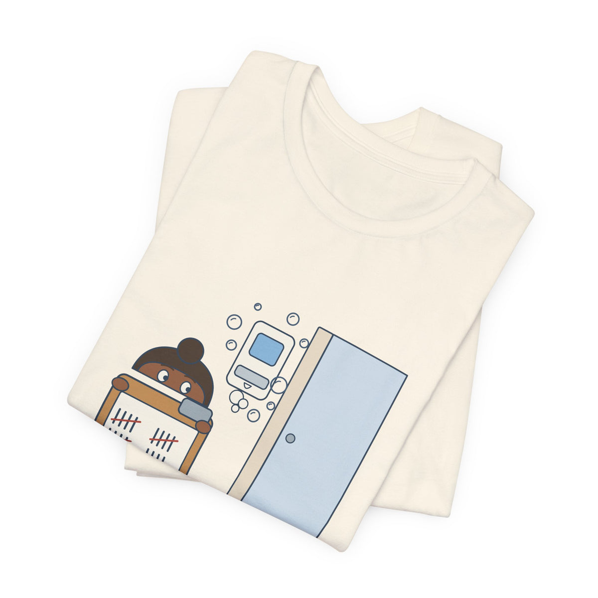 Infection Preventionist T-Shirt - Foam In. Foam Out. I'm Counting. Hand Hygiene Humor Tee
