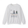 Robot Vacuum Sweatshirt, Ran for an Hour, Spent Fifty Minutes Under the Same Chair, Funny Chair Loop Crewneck