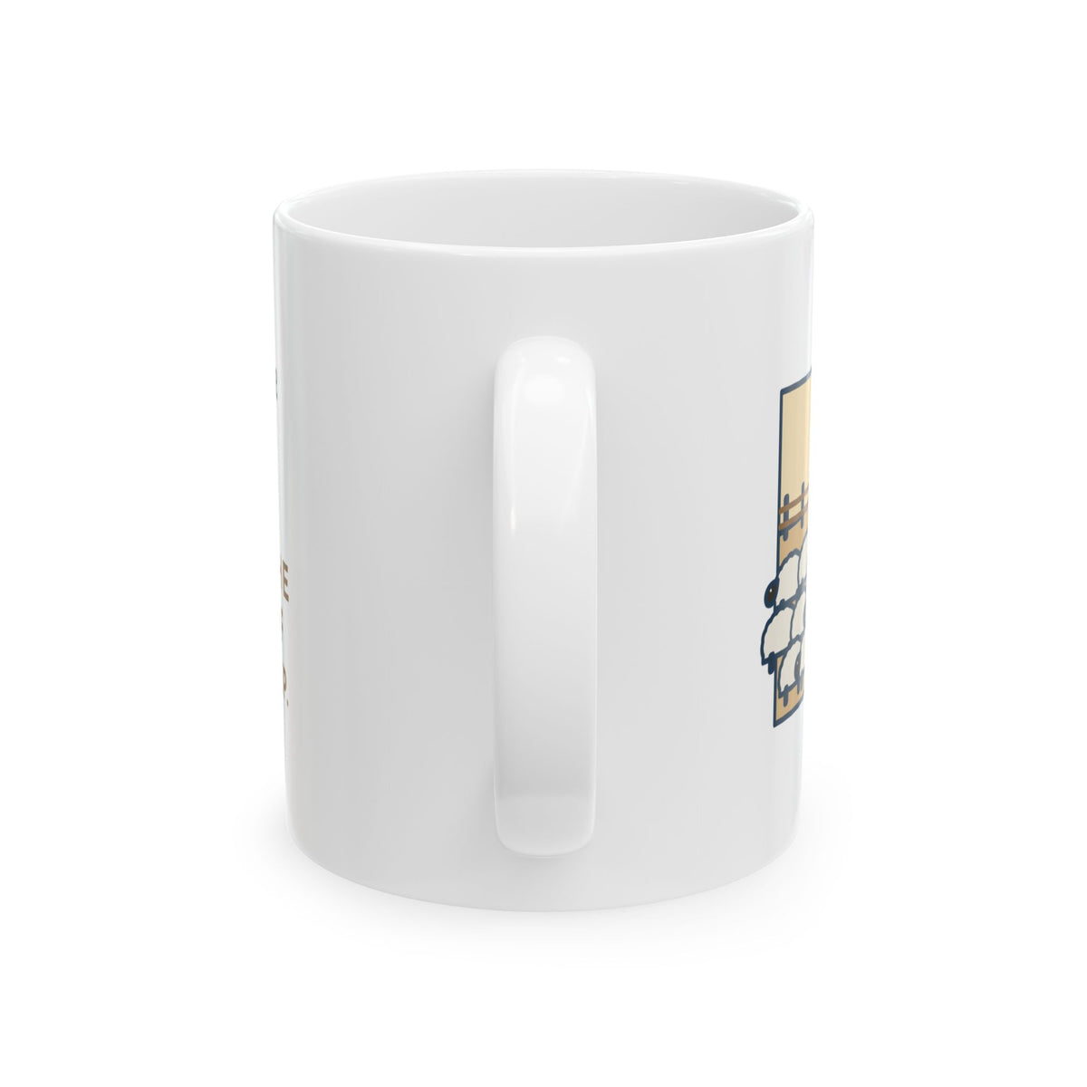 Australian Kelpie Mug, Took a Shortcut Across the Backs of the Sheep, Funny Coffee Mug 11oz