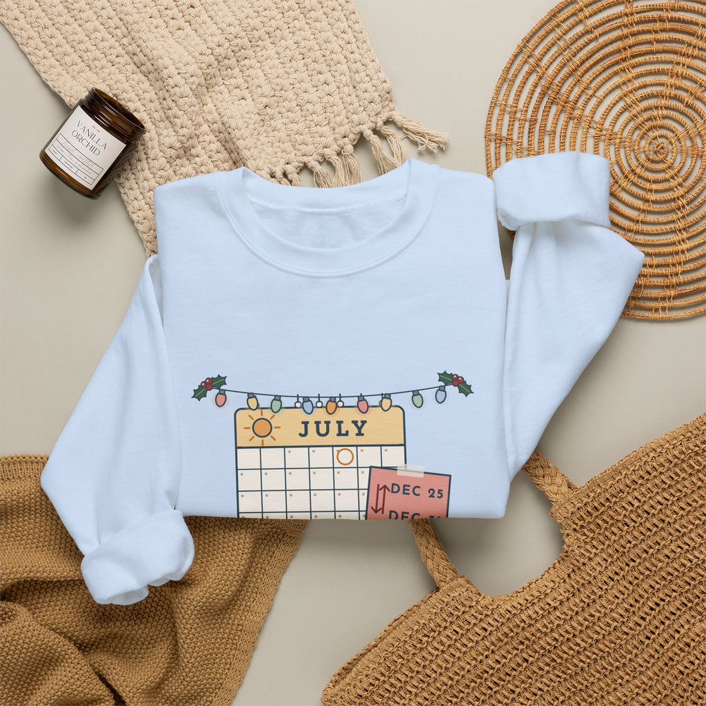 Holiday Nurse Crewneck Sweatshirt - I Traded Christmas for New Year's in July