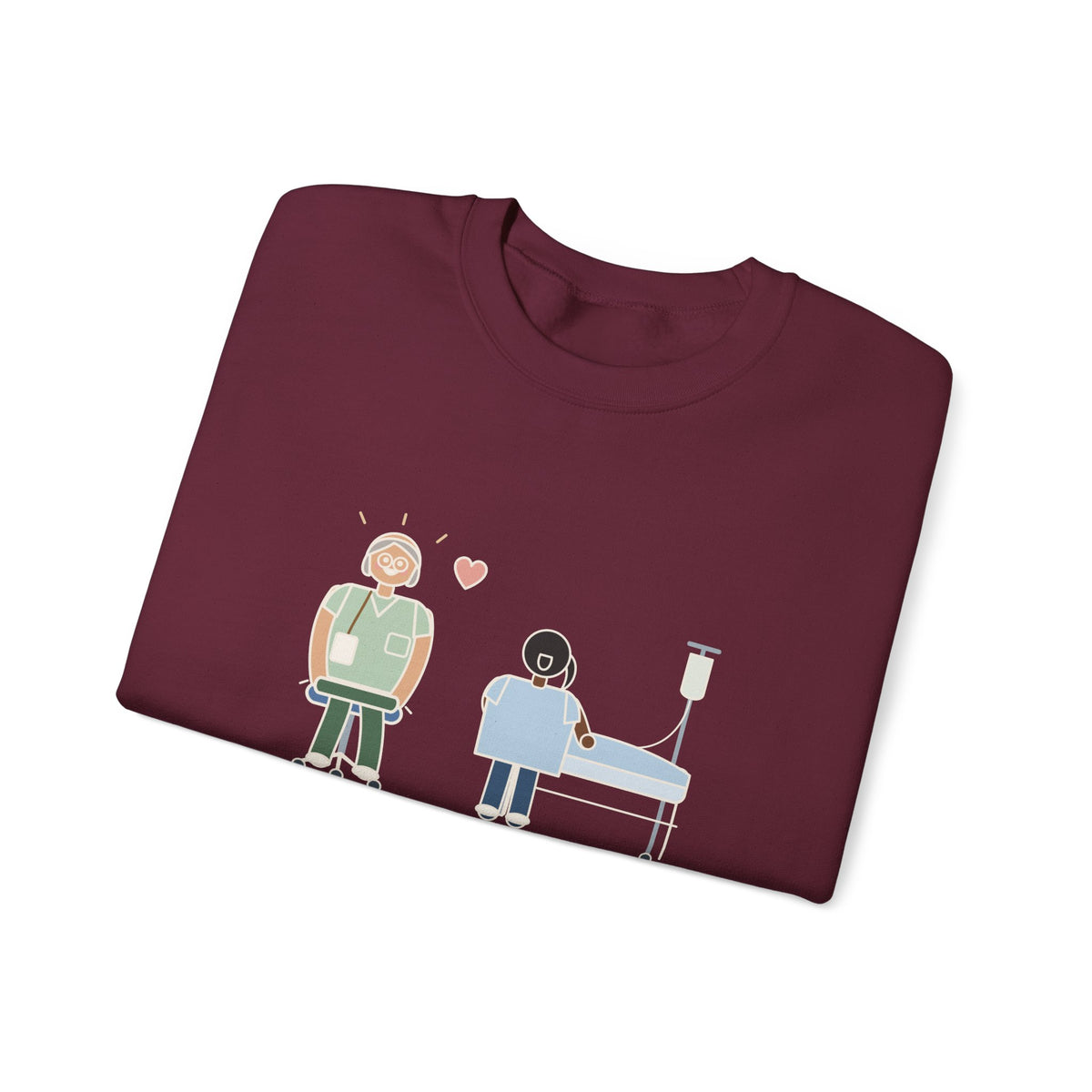 Preceptor Crewneck Sweatshirt - Sitting on My Hands. You've Got This. Nurse Mentor Gift