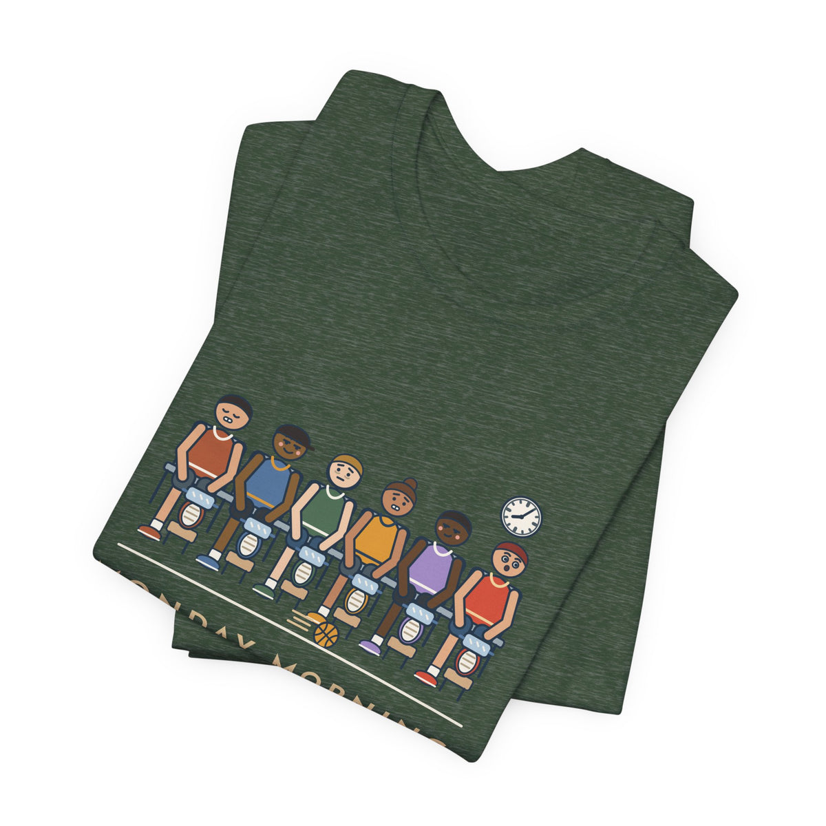 Urgent Care Nurse T-Shirt - Monday Morning, Six Ankles From the Same Pickup Game