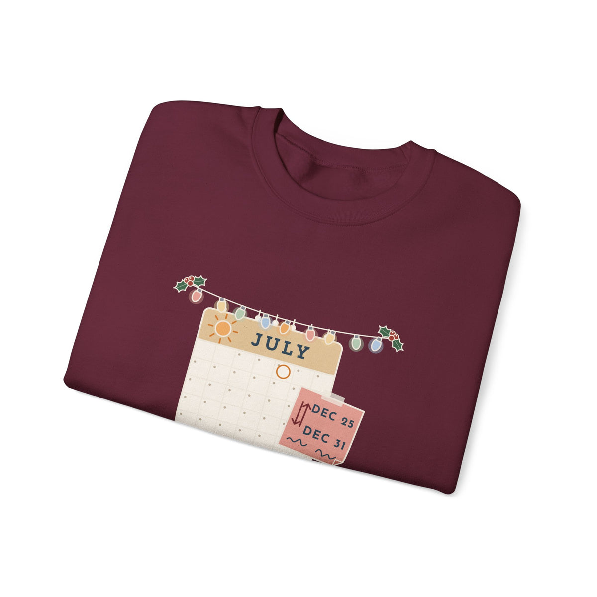 Holiday Nurse Crewneck Sweatshirt - I Traded Christmas for New Year's in July