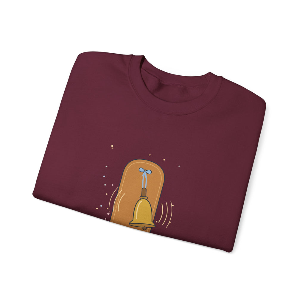 Oncology Nurse Crewneck Sweatshirt - My Favorite Sound Is the Bell Nurse Gift