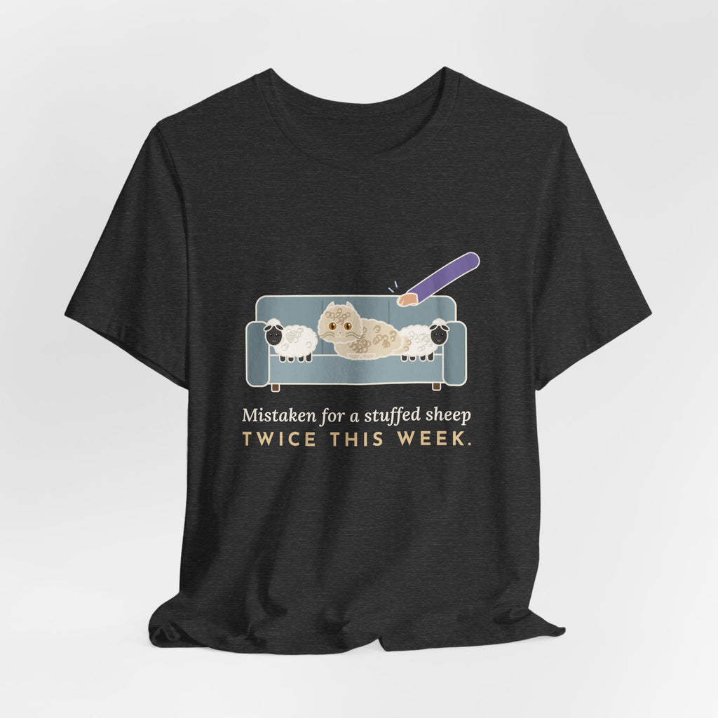 Selkirk Rex Cat T-Shirt - Mistaken for a Stuffed Sheep Twice This Week
