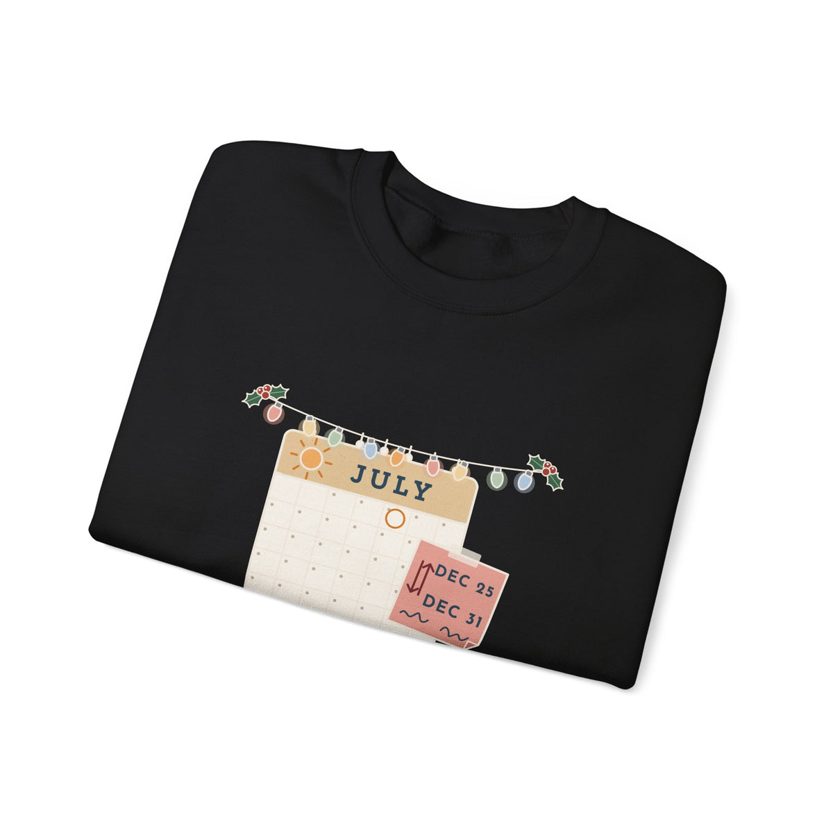 Holiday Nurse Crewneck Sweatshirt - I Traded Christmas for New Year's in July