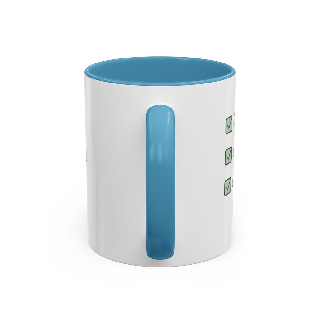 Pharmacist Accent Mug - Counted, Verified, Caffeinated Pharmacy Coffee Mug Gift