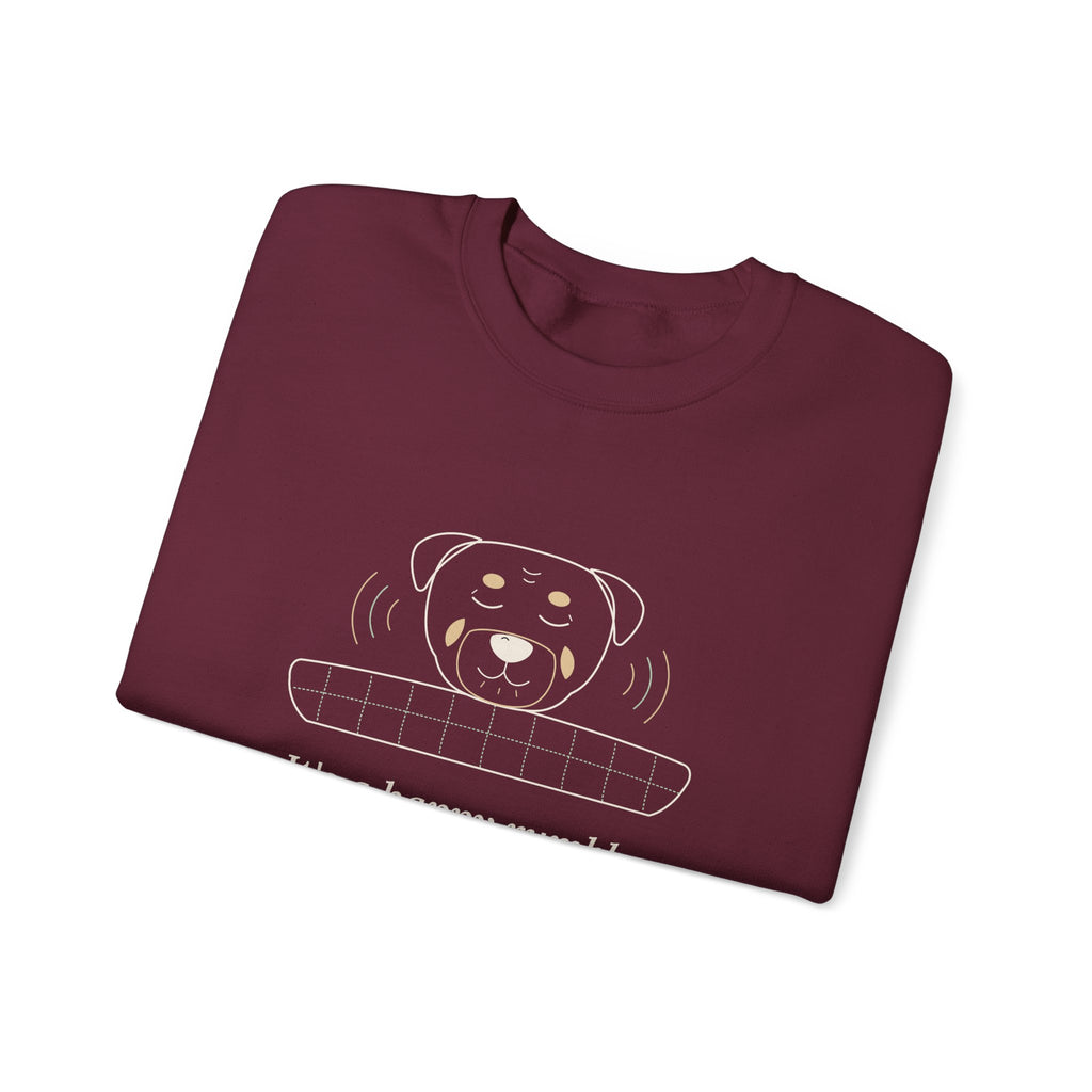 Rottweiler Crewneck Sweatshirt - It's a Happy Rumble, I Promise Rottie Mom and Dad Gift