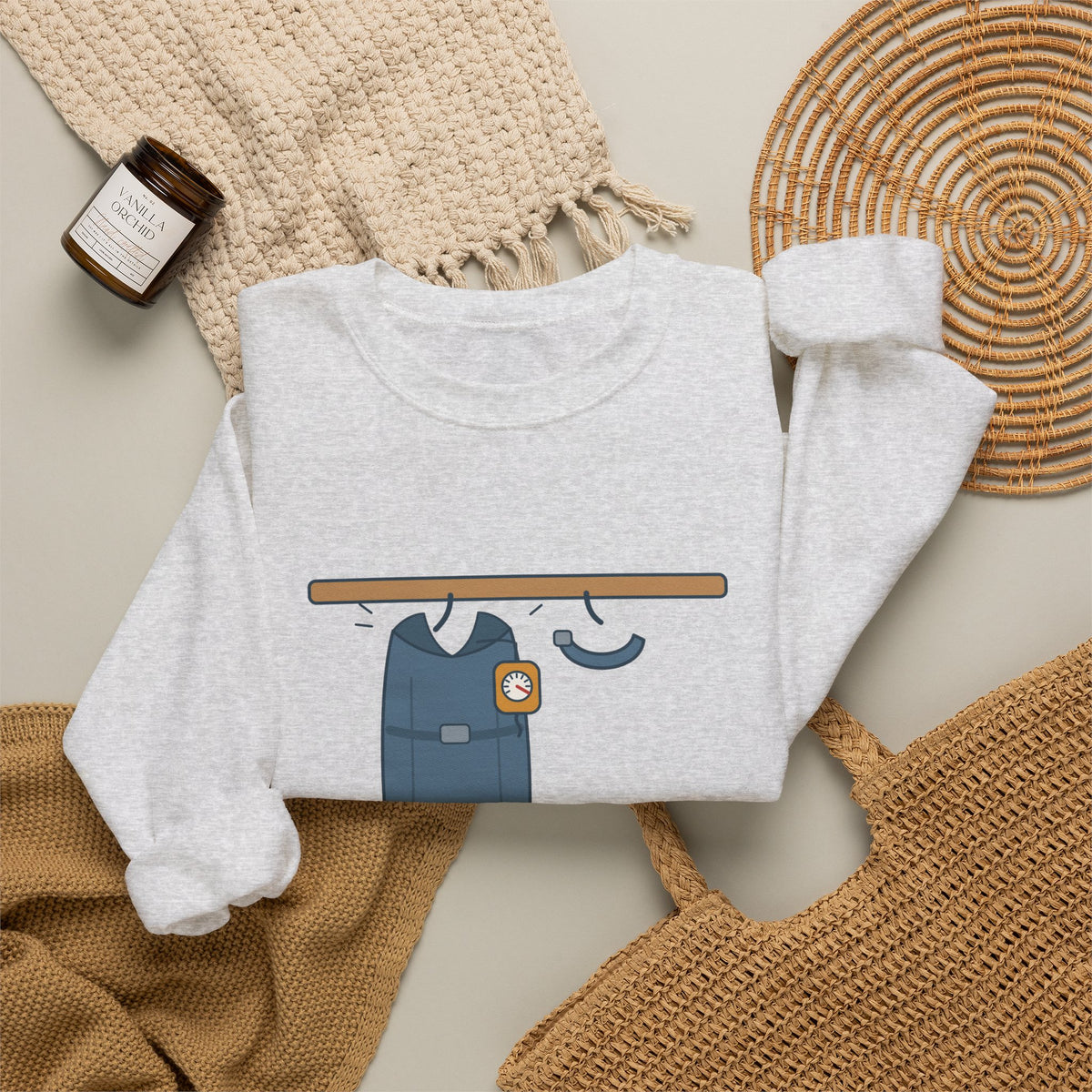 Interventional Radiology Nurse Sweatshirt - Work Apron: Fifteen Pounds of Lead, IR Nurse Crewneck