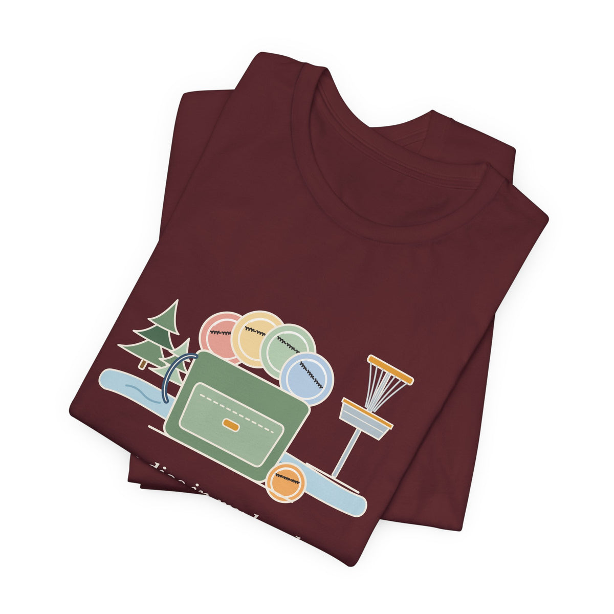 Disc Golf T-Shirt - Every Disc in My Bag Has My Phone Number on It. Funny Disc Golfer Tee