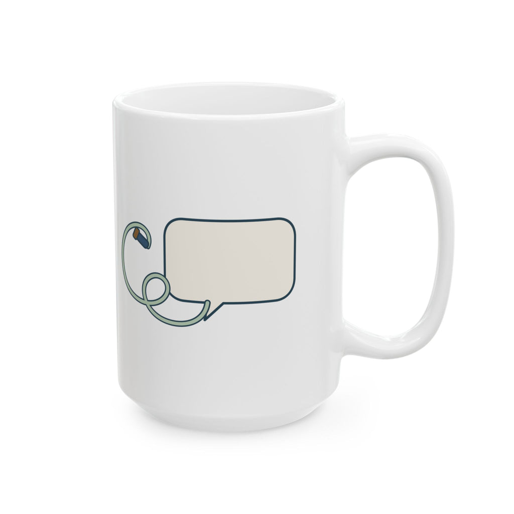 Large 15oz Respiratory Therapist Mug - Suction First, Small Talk Later Gift