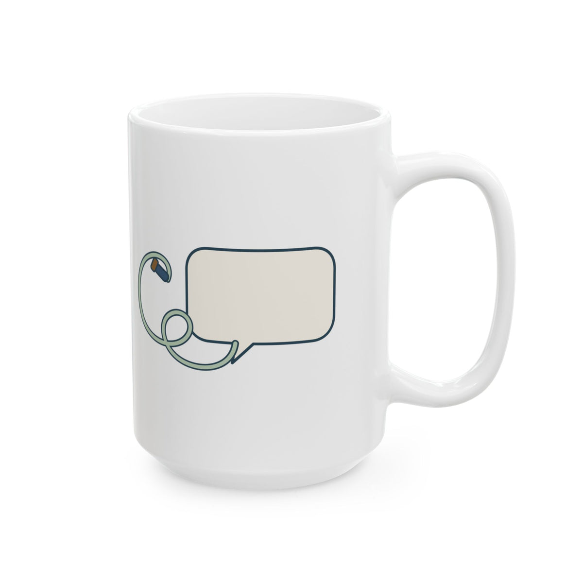 Large 15oz Respiratory Therapist Mug - Suction First, Small Talk Later Gift