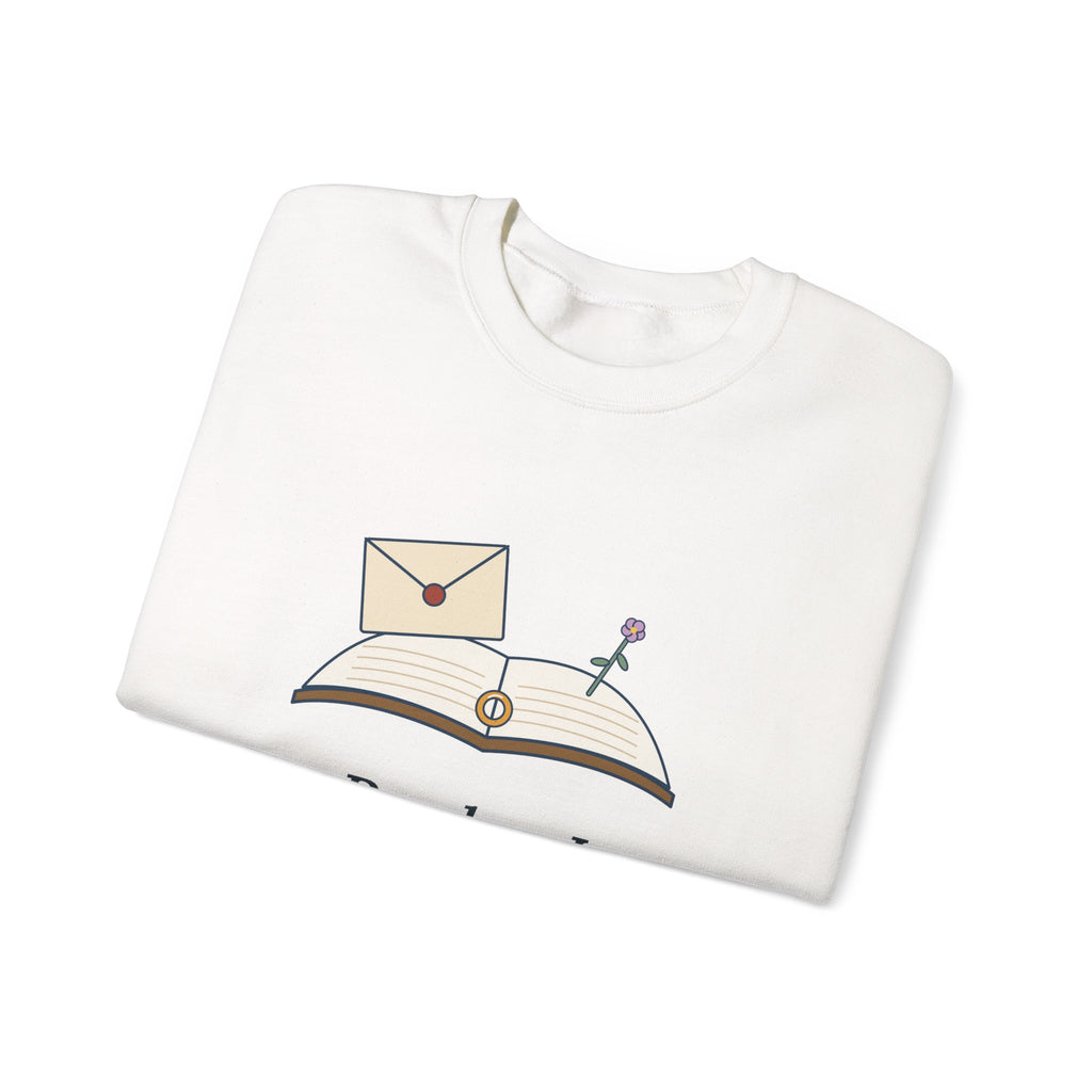 Reader, I Married Him Sweatshirt, Wedding Brontë Quote Crewneck with Letter and Ring