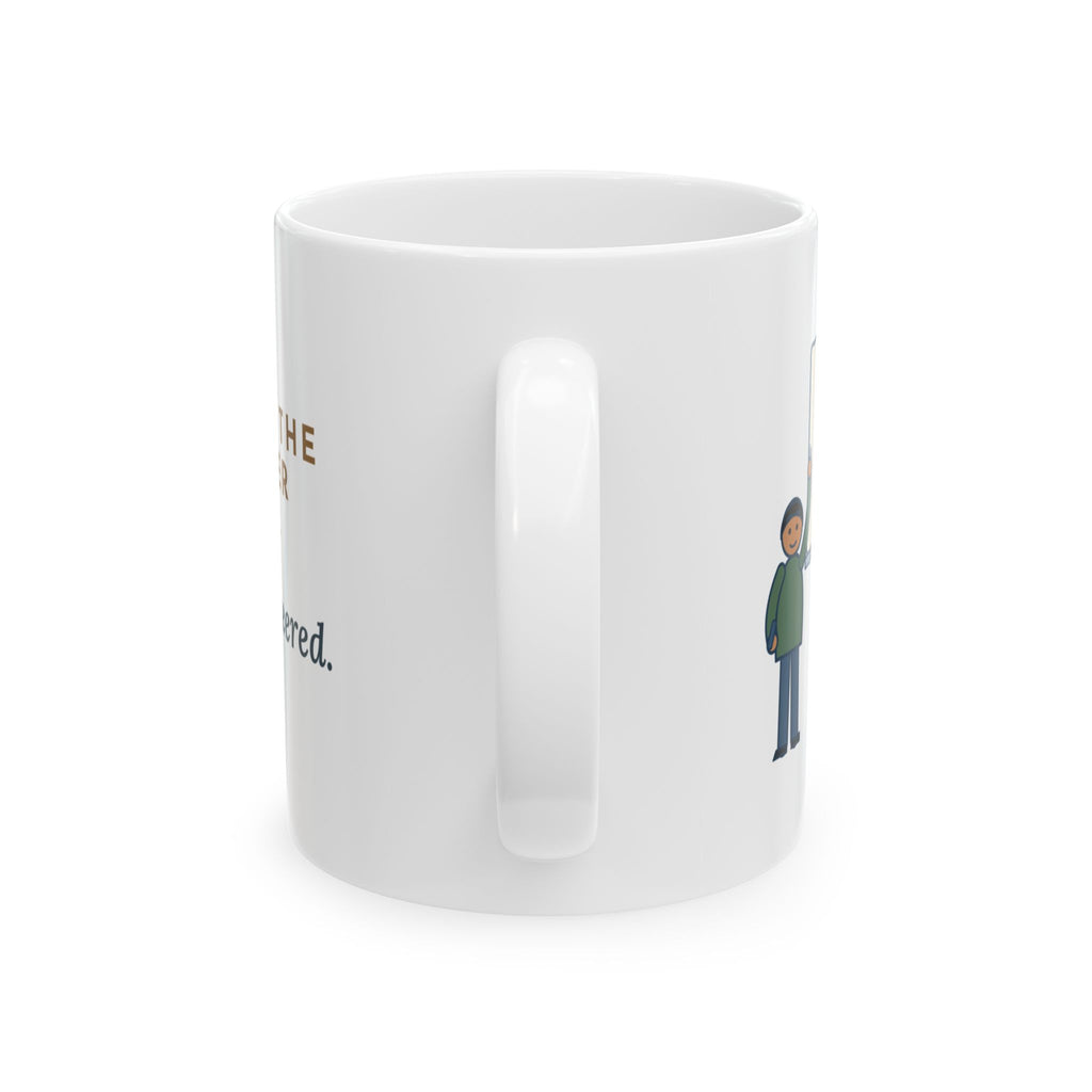 High School Psychology Teacher Mug - Bystander Effect, Nobody Volunteered Coffee Mug