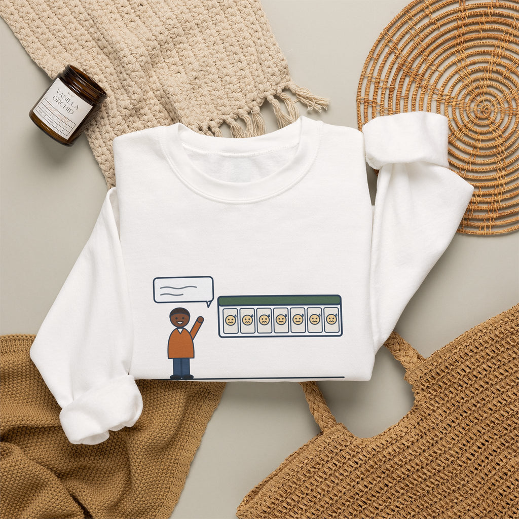 Funny Introvert Crewneck Sweatshirt - We Should Hang Out Sometime, Please Forget