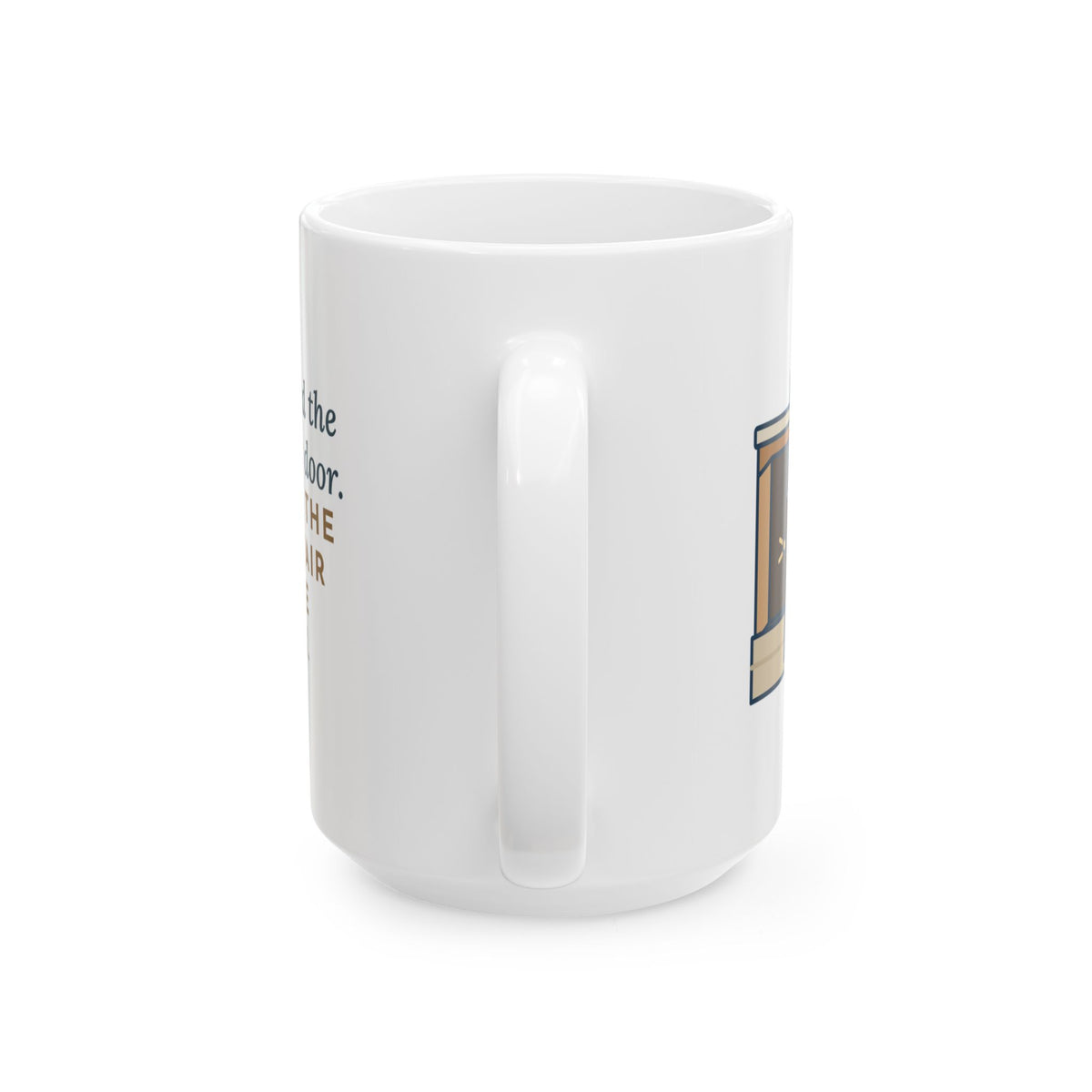 Large Birman Cat Mug 15oz - Greeted the Plumber at the Door, Then Took the Toolbox