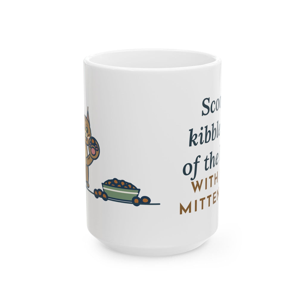 Large 15oz Pixiebob Cat Mug - Kibble by Mitten Paw