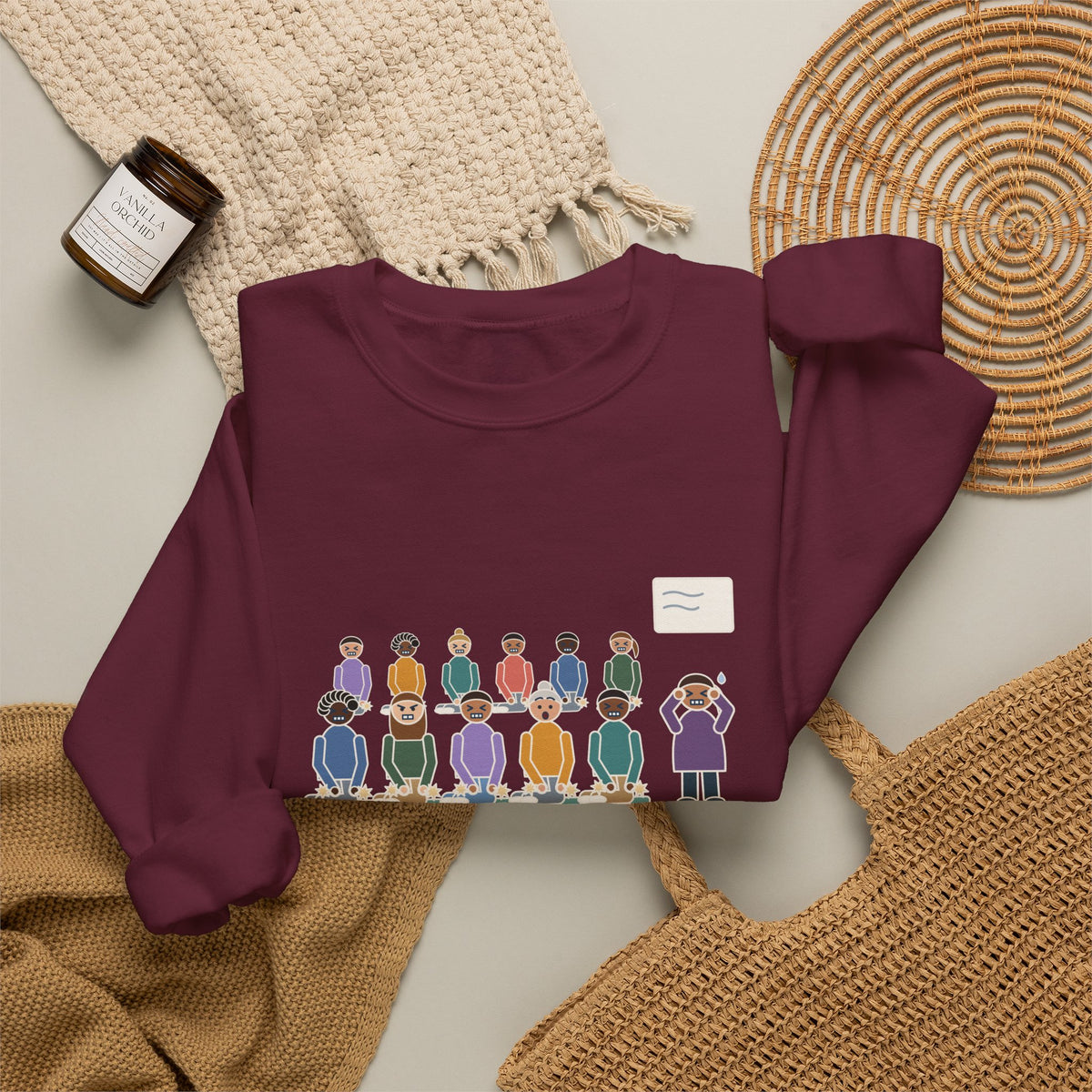 CPR Instructor Nurse Crewneck Sweatshirt - Recert Day, Sixty Cracking Knees