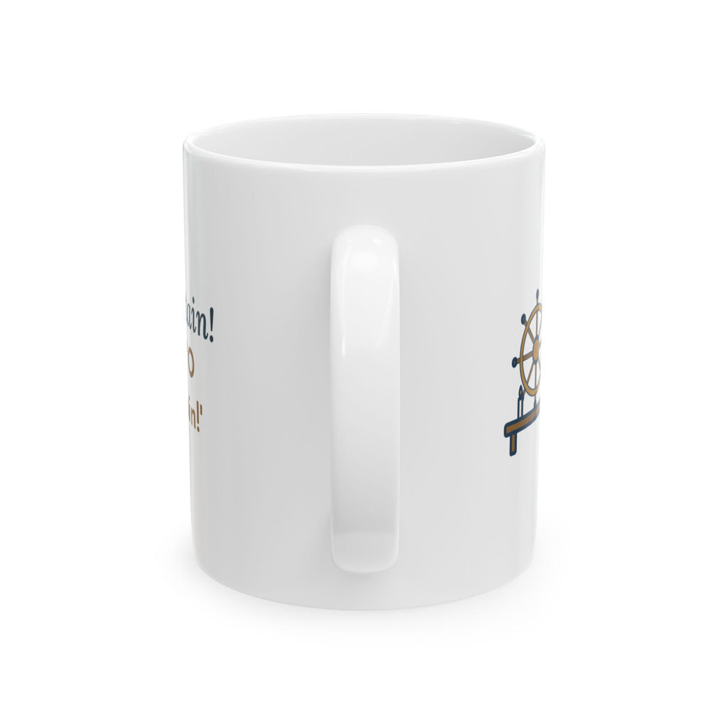 Walt Whitman Quote Mug, O Captain My Captain, Teacher Captain's Desk Coffee Mug 11oz