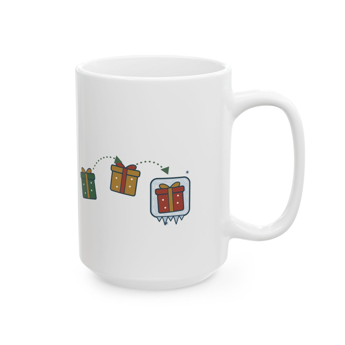 Large 15oz White Elephant Mug - Stolen Twice. Frozen on the Third. Party Gift