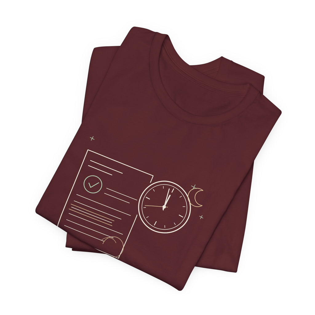 Paralegal T-Shirt - Filed at 11:58 p.m. Funny Deadline Legal Assistant Tee