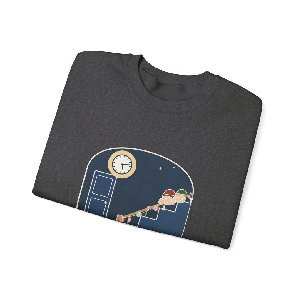 Christmas Morning Crewneck Sweatshirt - Christmas Starts at Six. Not 5:12.