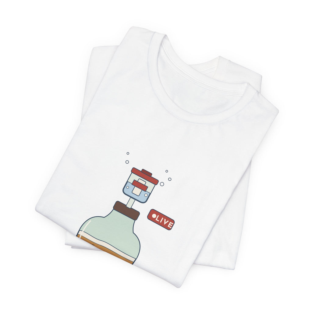 Homebrewing T-Shirt - Currently Watching the Airlock Funny Homebrewer Tee