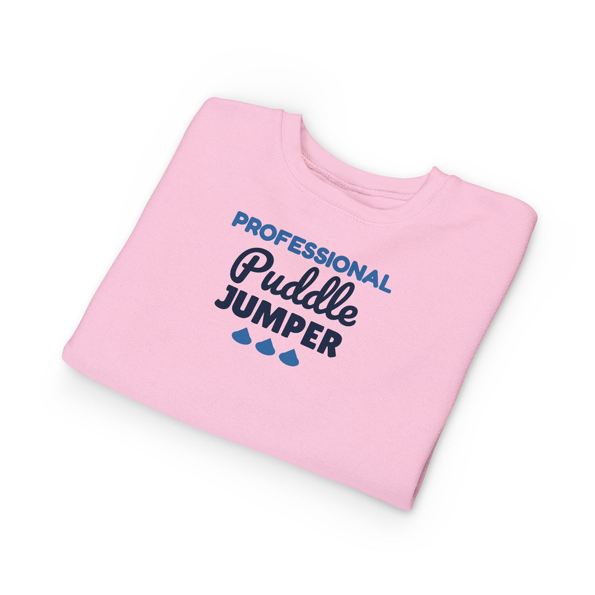 Professional Puddle Jumper Toddler Sweatshirt, Rainy Day Crewneck
