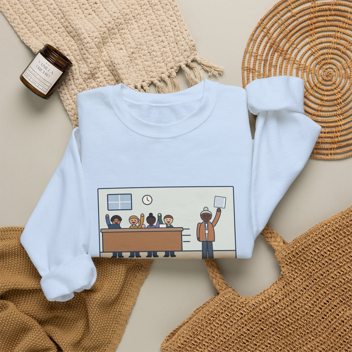 Director of Nursing Sweatshirt, Stopped by for One Minute, Left with Eleven Requests on a Napkin, Funny Station Visit Crewneck